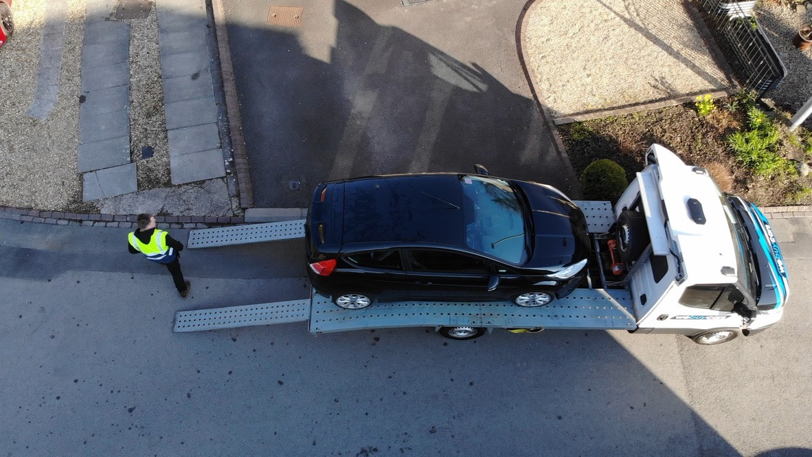 Drone stills - We Buy Cars Hexham