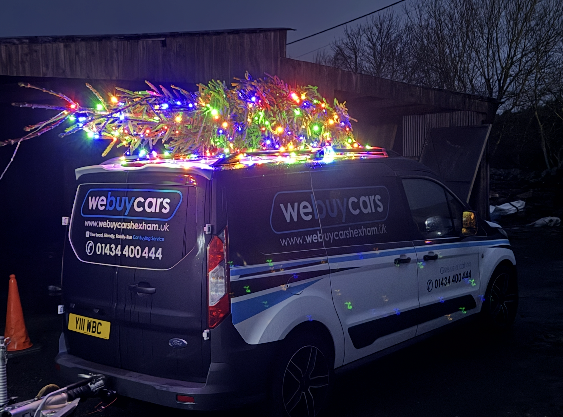 North Tyne Truck Run Christmas 2025 | We Buy Cars Hexham Charity Van | Hexham & Tyne Valley