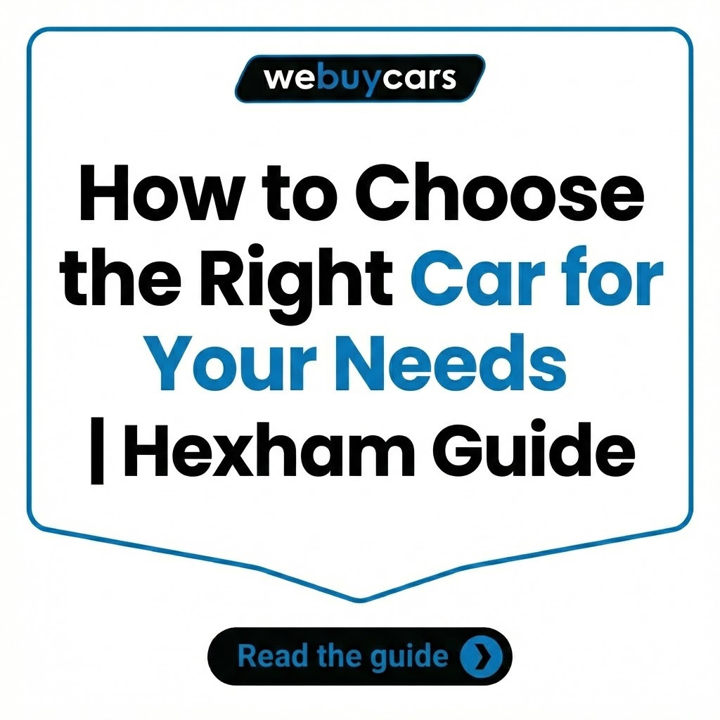 How to Choose the Right Car for Your Needs | Hexham Guide