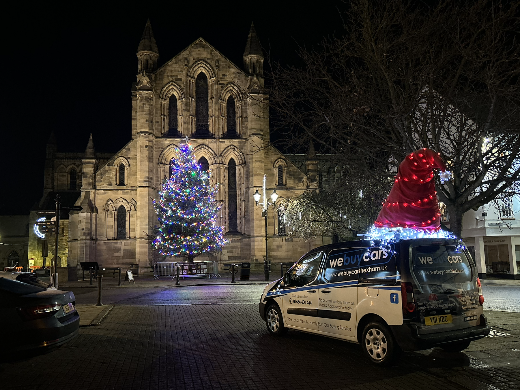 Christmas Photos 2022, We buy cars, Hexham, North Tyne Truck Run - Image 2