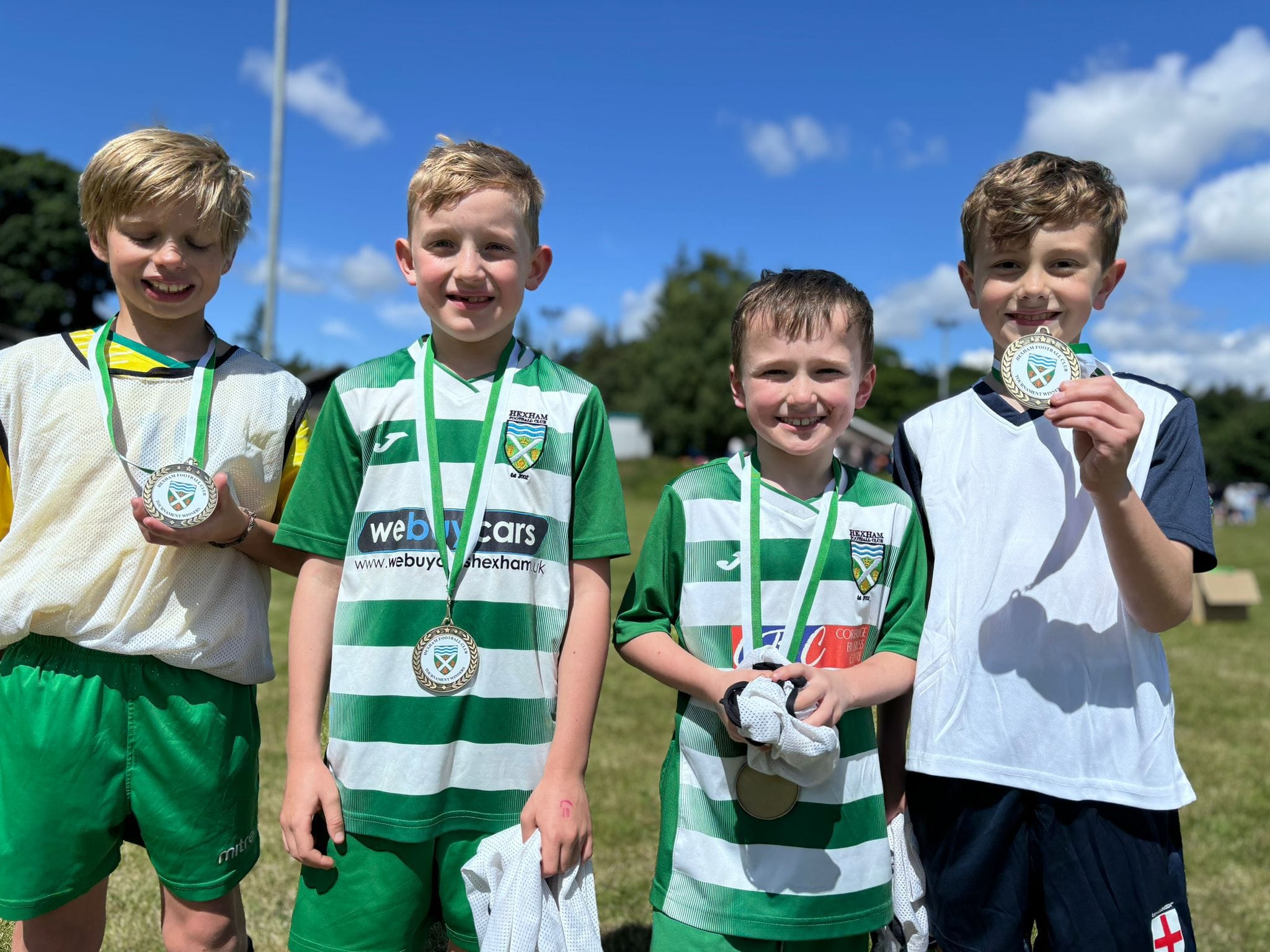 Football club, local sponsorship, we buy cars, Hexham - Image 1