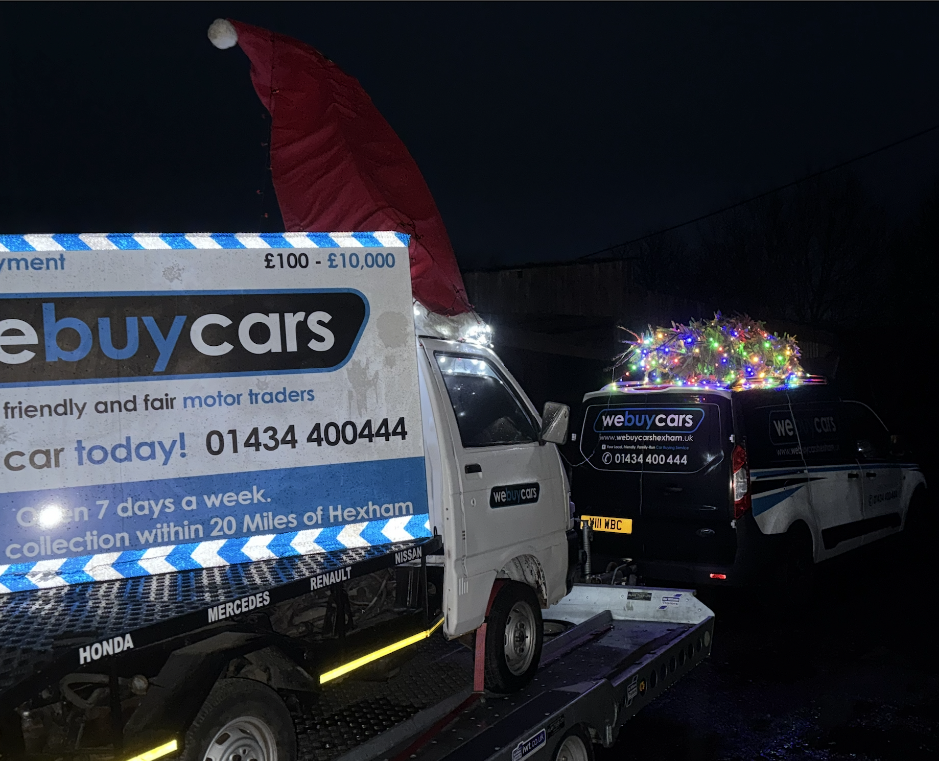 North Tyne Truck Run Christmas 2025 | We Buy Cars Hexham Charity Van | Hexham & Tyne Valley - Image 3