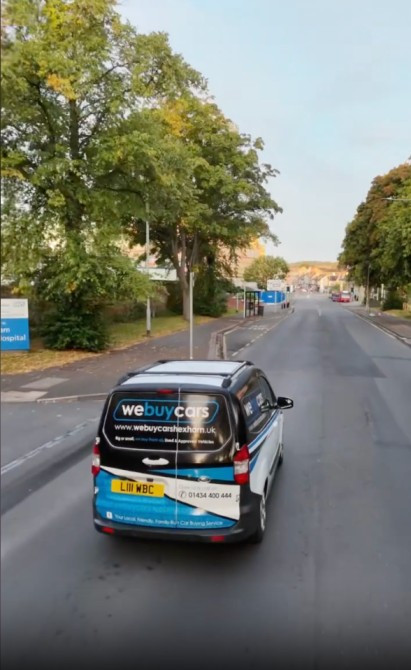 Drone 2, We Buy Cars, Hexham